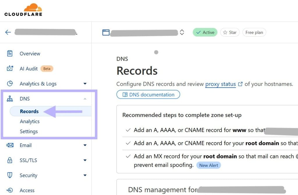 Get A Domain And Route Traffic To Static Ip Using Cloudflare