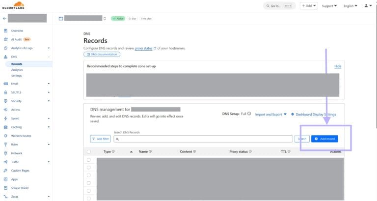 Get A Domain And Route Traffic To Static Ip Using Cloudflare